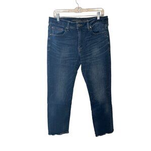 American Eagle Outfitters Extreme Flex Blue Denim Jeans Mens 33x30
